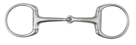 Single Broken Hrímnir Eggbutt Bit - Stainless Steel