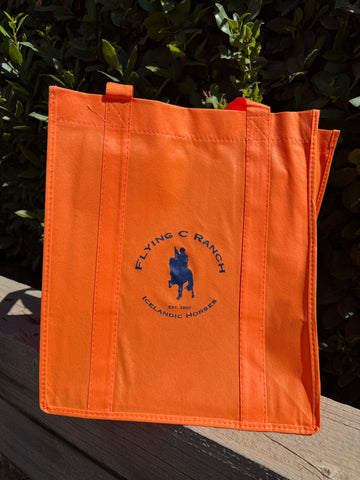 Reusable grocery tote bag