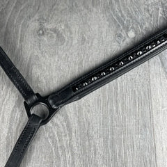 Bridle with Black Leaves