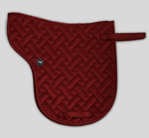 Burgundy Saddle pad
