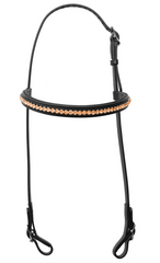 Bridle with gold stones