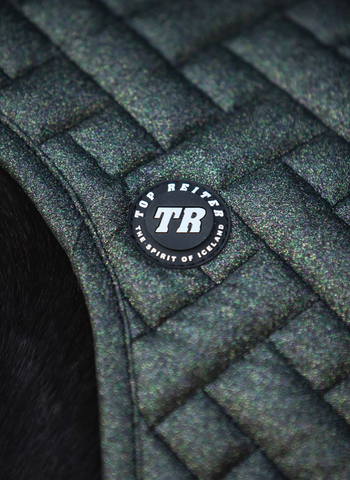 "Glitrandi" Saddle pad - GREEN