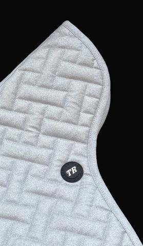 "Glitrandi" Saddle pad - SILVER