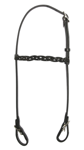 Bridle with Black stones