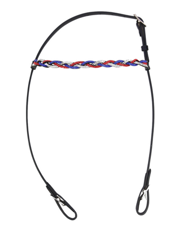 Bridle with Red, White and Blue stones