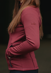 Top Reiter Women's Jacket Bylgja - Burgundy