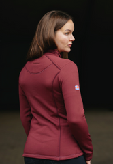 Top Reiter Women's Jacket Bylgja - Burgundy