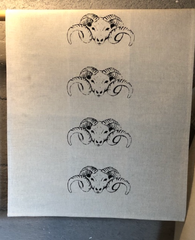 Icelandic Ram Dish Towel