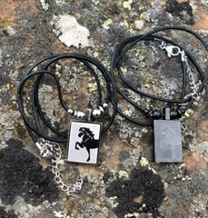 Necklace with an Icelandic Horse - More colors