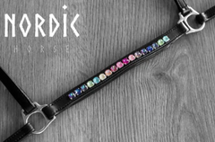 Bridle with Rainbow Stones