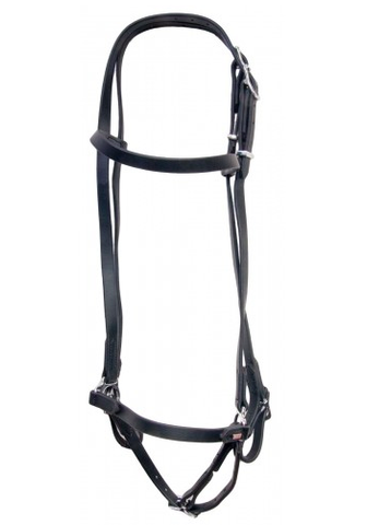 SuperStrap Bridle Black - Low Maintenance