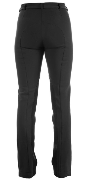 Ralph Lauren Black Wool Leather Patch Detail Riding Pants S Ralph Lauren |  TLC