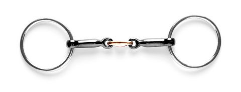 Double Broken Sweet Iron with a copper link -12.5cm