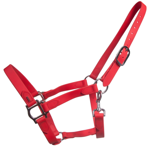 SuperStrap Rubber Halter - Red