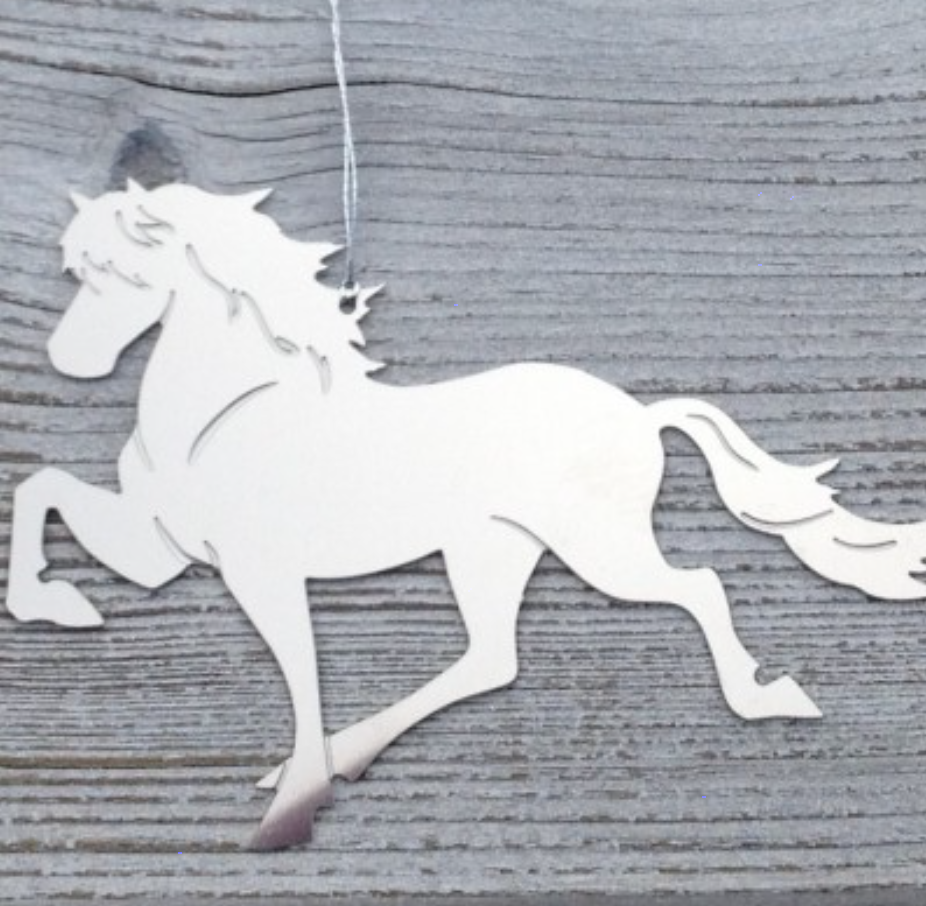 Icelandic Horse Ornament