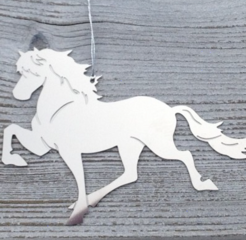 Icelandic Horse Ornament