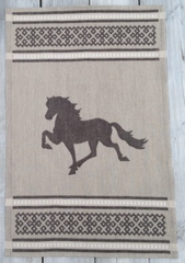 Icelandic Horse Dish towel