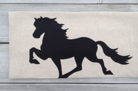 Icelandic Horse Dish Towel