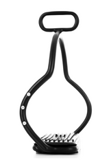 Black Stirrups with stones