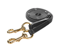 Biothane rubber reins with stops - More Colors
