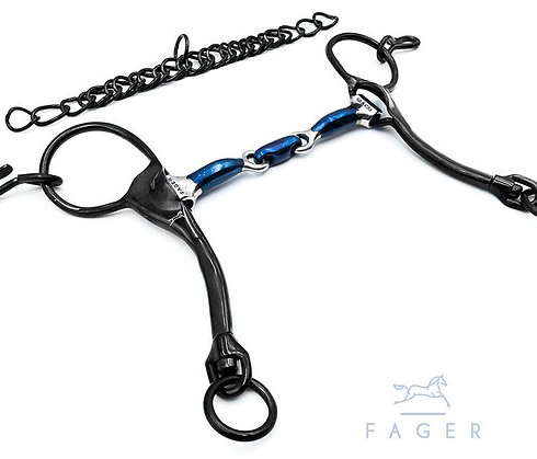Fagers Icelandic Black Shanks bit - VICTOR
