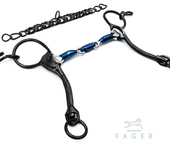 Fagers Icelandic Black Shanks bit - VICTOR
