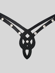 "Lækur" Headstall with stones