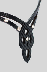 "Lækur" Headstall with stones