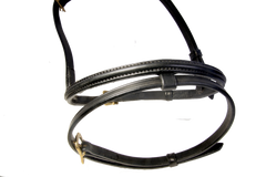 English Noseband with a flash